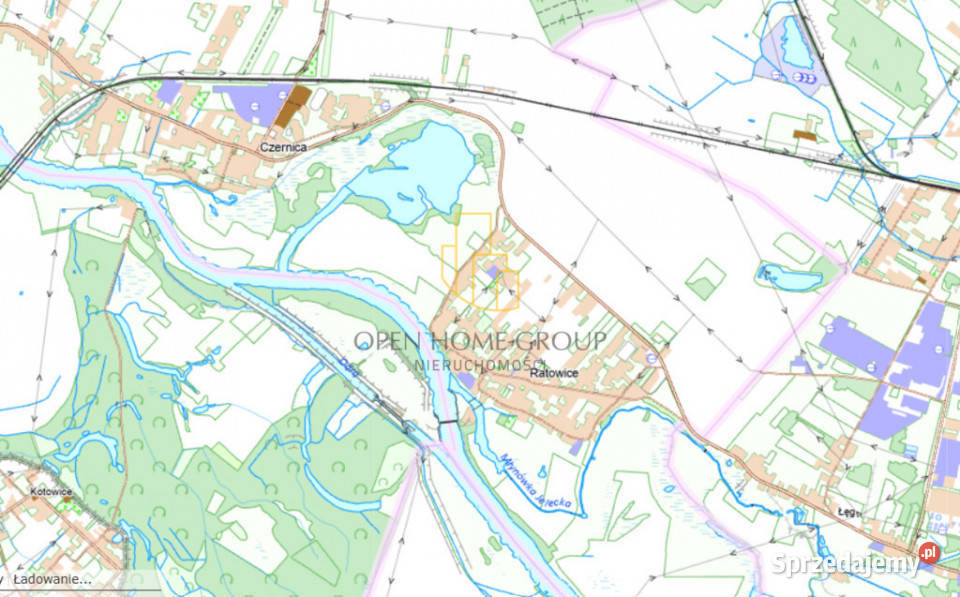 Działka budowlana 1501 m Ratowice Chabrowa dolnośląskie sprzedam