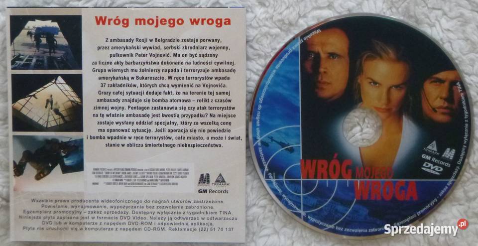 Film DVD Wróg mojego wroga Warszawa