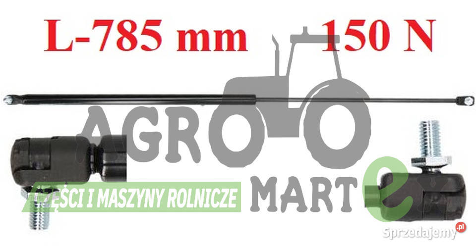 KR21987 SIŁOWNIK GAZOWY L785 150N Części zamienne Wichrów