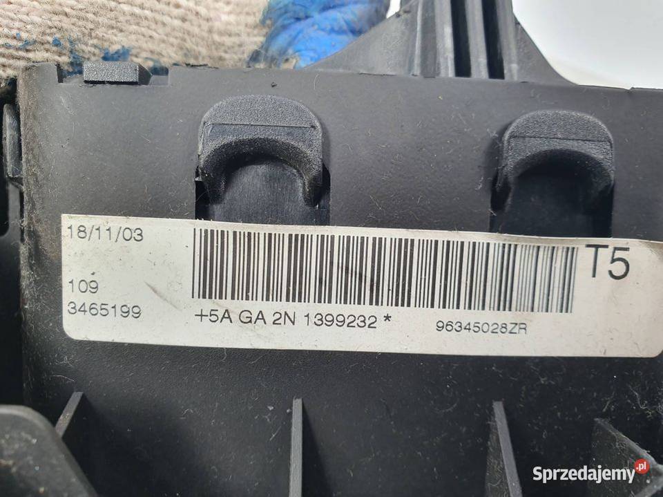 PODUSZKA AIRBAG PEUGEOT 307 96345028ZR Pozostałe kujawsko-pomorskie Lipno