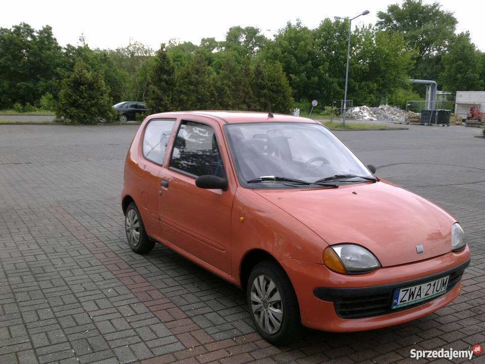 Seicento 900 1999r 1600 d negocjacji pomarańczowy Wałcz