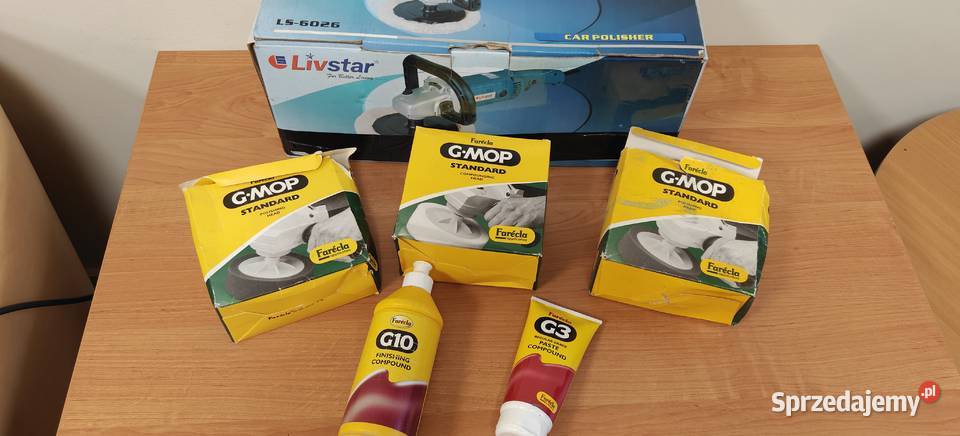 Polerka samochodowa gąbki pasty Lublin sprzedam