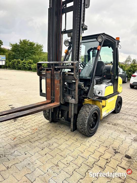 wózek widłowy NISSAN FG30 LPG 3000 450m przesuw Działoszyn sprzedam