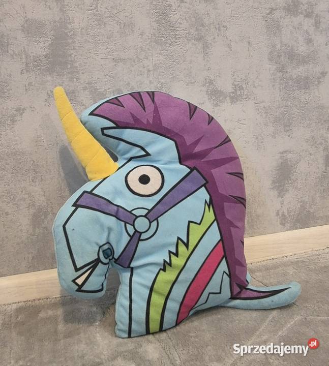 Fortnite Tęczorożec poduszka ozdobna maskotka kolorowy Maskotki łódzkie Łódź