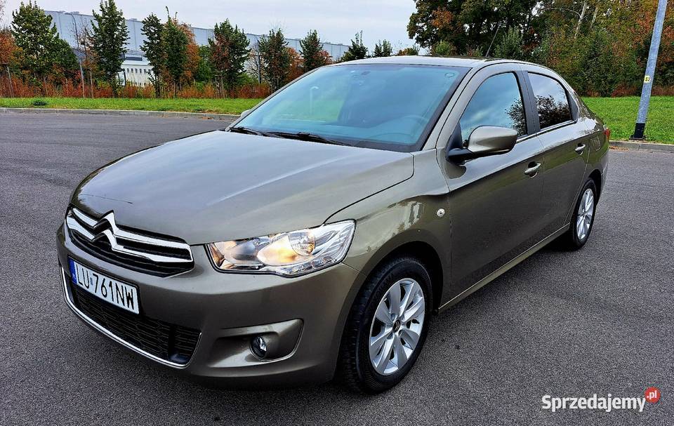 Citroen CElysee 16 BlueHDI 2016 r DIESEL podgrzewane fotele Citroën
