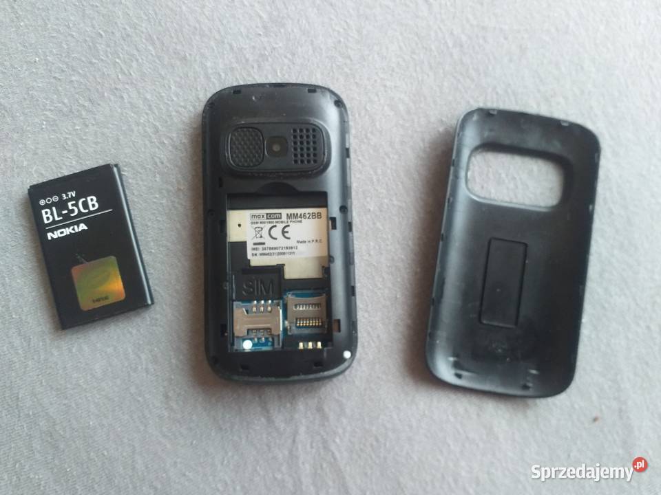 maxcom MM462BB telefon seniora com mm 462 bb sos Pozostałe Sandomierz