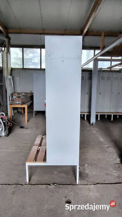 Szafka ubraniowa z ławeczką śląskie