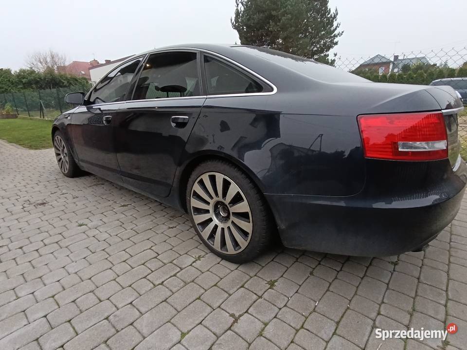 Audi A6 C6 2005 30tdi Quatro skórzana tapicerka mazowieckie Ostrów Mazowiecka sprzedam