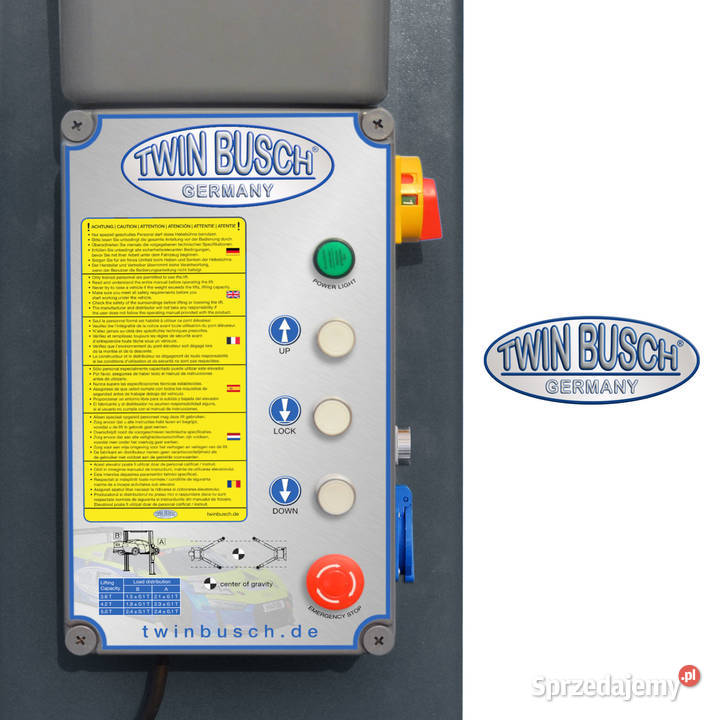 Podnośnik Dwukolumnowy TW 260G Heavy Line 60t sprzedam