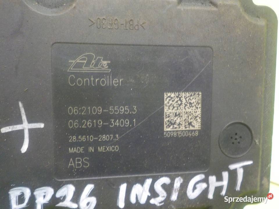 HONDA INSIGHT II 09r 5D pompa ABS 57110TM8A531M1 Suków