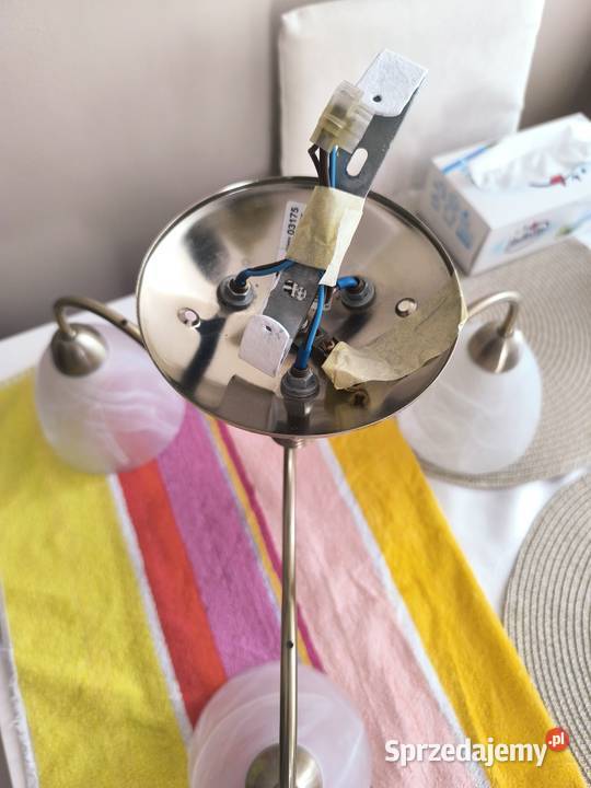 Lampa sufitowa 3kloszowa