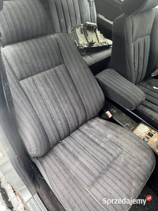 Fotel pasażera w124 stan Wyposażenie wnętrza Poraj