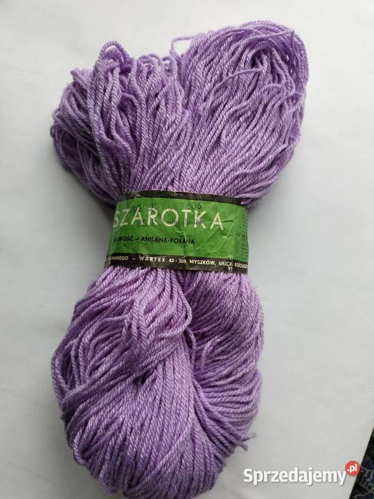 Włóczka anilana z czasów PRL