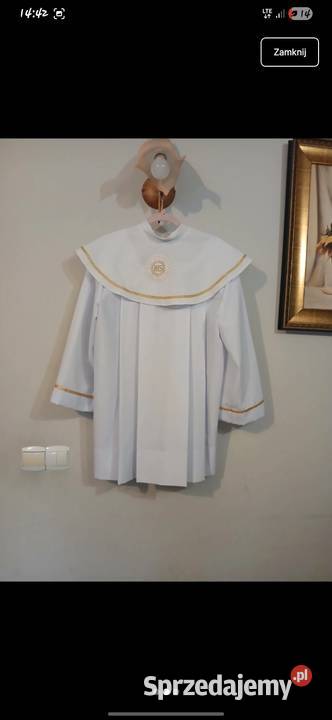 Sprzedam zastaw z albą Tomaszów Bolesławiecki