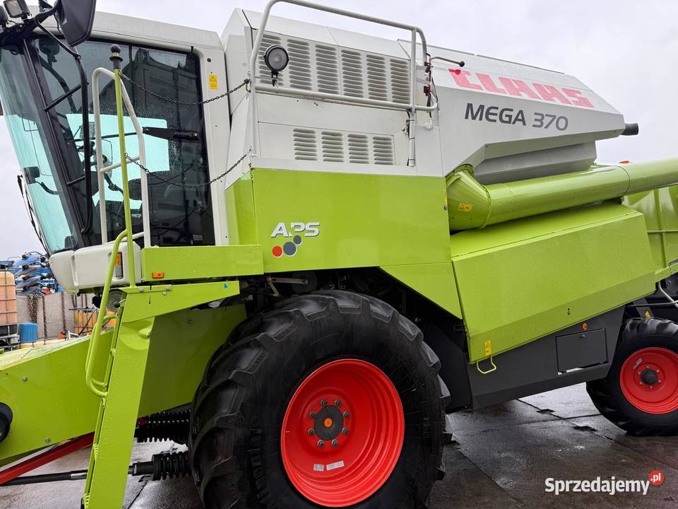 Kombajn zbożowy Claas Mega 370 pro 2007 heder 6m Nowa Ruda