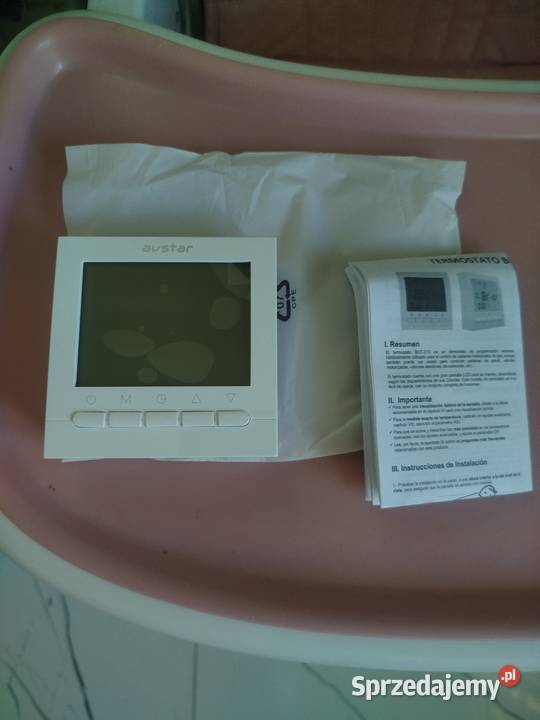Termostat do końca na gaz LCD Pozostałe Nowy Starogród