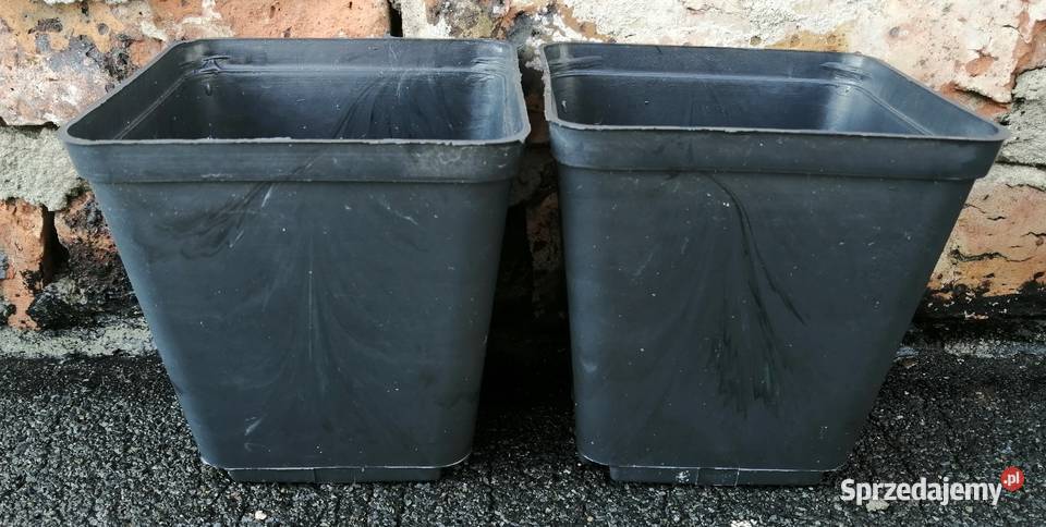 Doniczki produkcyjne P13 13x13x13 135L NOWE śląskie Siewierz