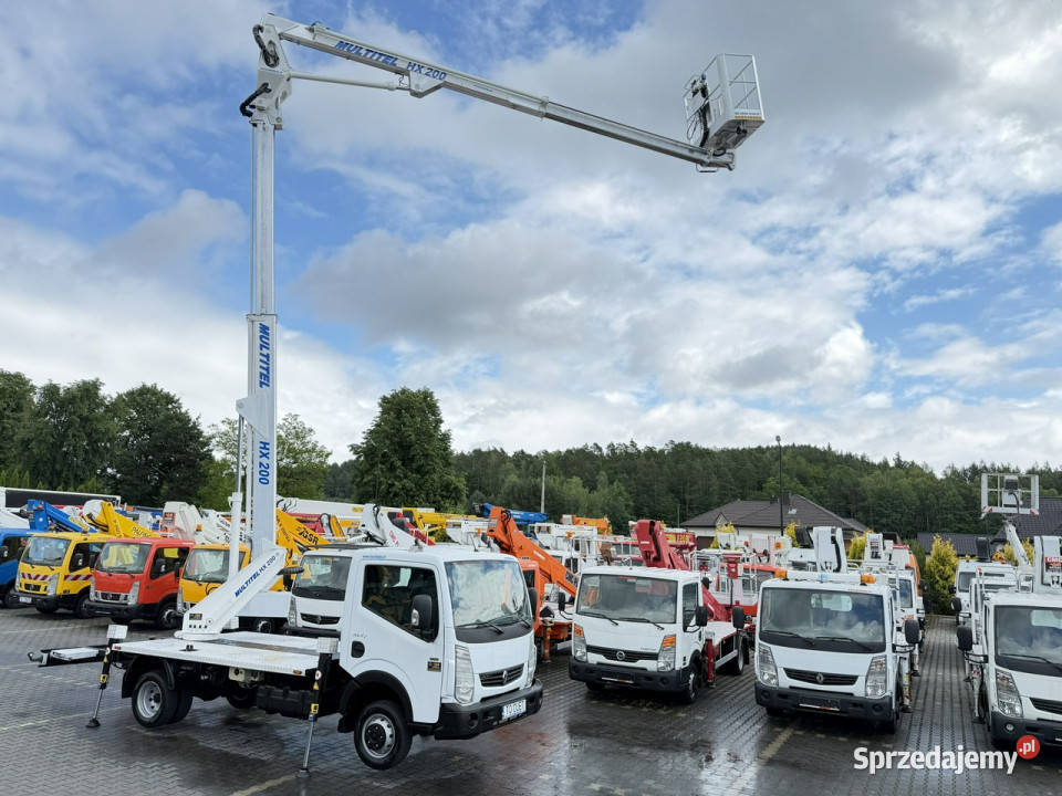 Renault Maxity Zwyżka Podnośnik Koszowy Multitel nieuszkodzony świętokrzyskie Widełki
