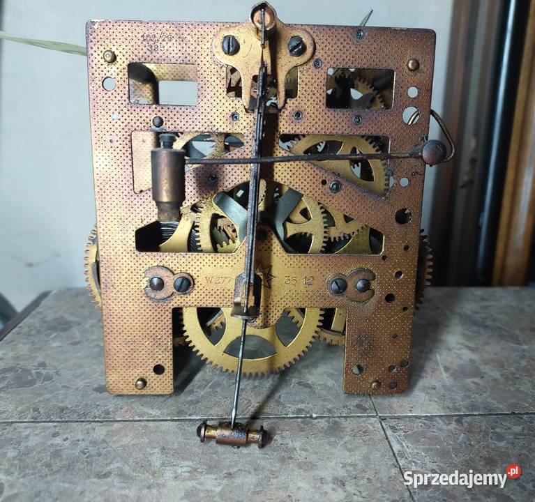 720 Mechanizm starego zegara ściennego Junghans Tczew sprzedam