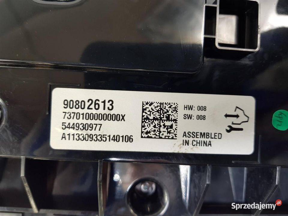 RADIO OPEL INSIGNIA A LIFT 90802613 kujawsko-pomorskie Lipno