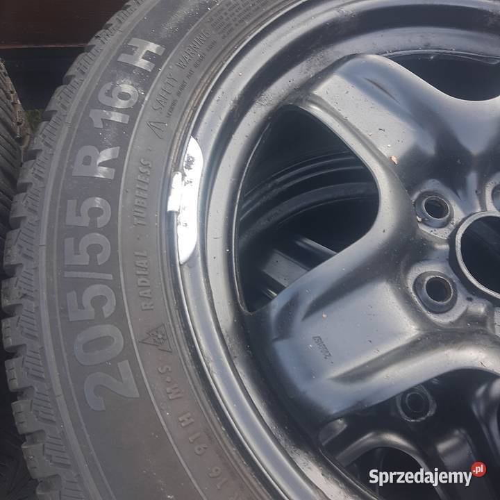 Koła Opel na strukturalnych felgach 5x105 z Bydgoszcz sprzedam