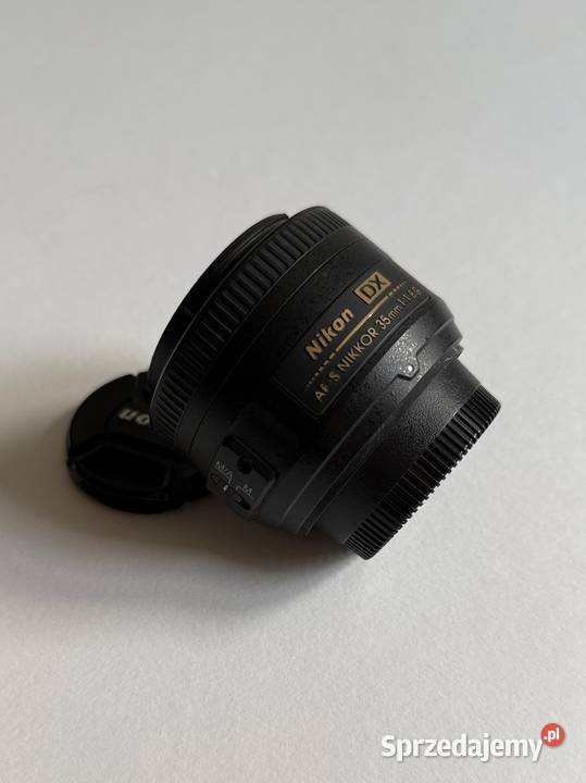 Obiektyw Nikon AFS DX Nikkor 35 f18G bokeh BOX łódzkie sprzedam