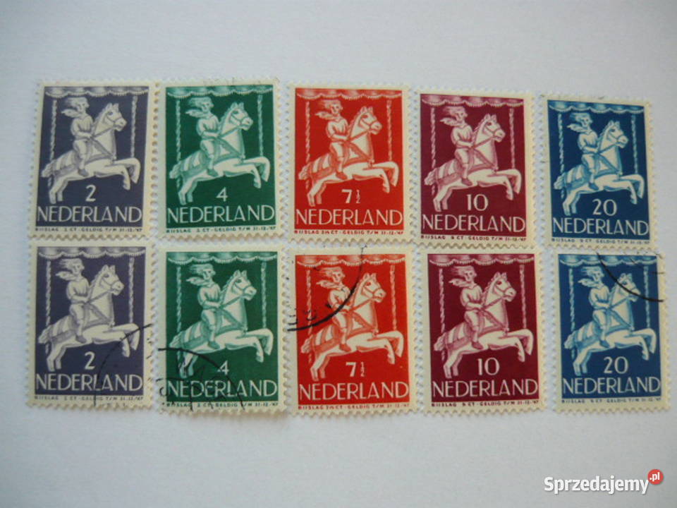 Znaczki Holandia Myszków