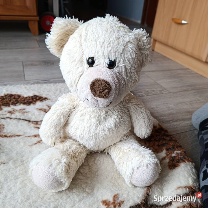 miś w odcieniu kremowym 40 Maskotki wielkopolskie