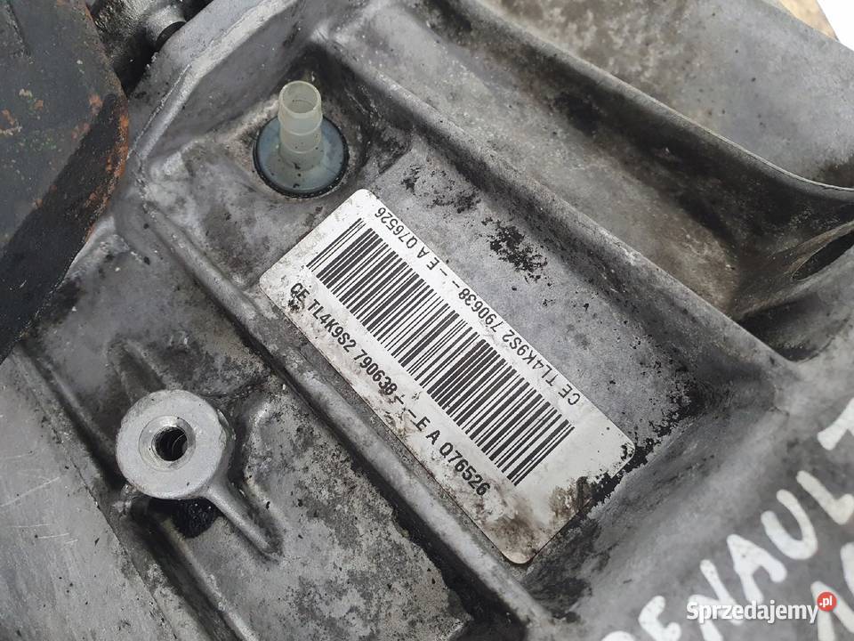 Renault Scenic III 14 TCE SKRZYNIA BIEGÓW TL4610 osobowe Rudka