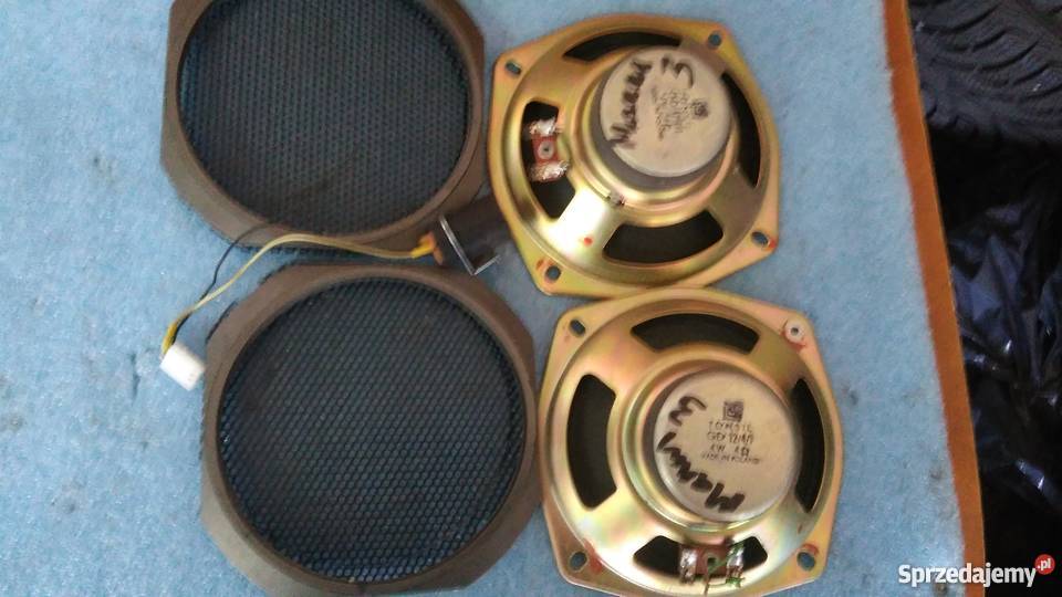 Głośniki różne kolumienki pierścienie maskownice Bydgoszcz