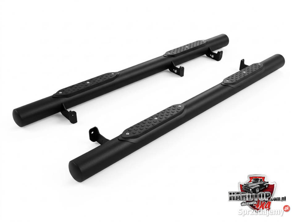 Progi orurowanie Boczne CZARNE 70mm Ford Ranger