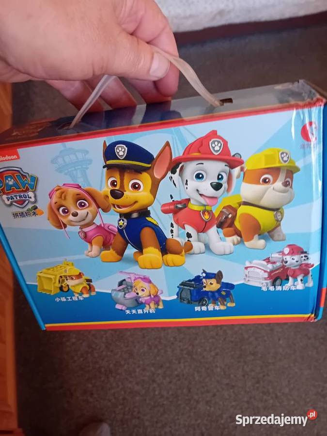 Nowy Zestaw Psi Patrol cztery pojazdy z 3 lata+ Malbork