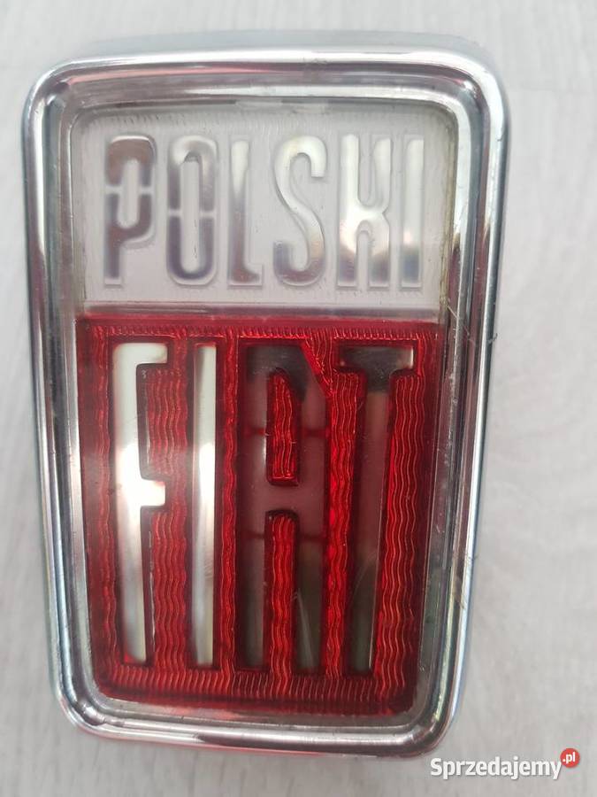 Nowy orygnalny emblemat Polski Fiat