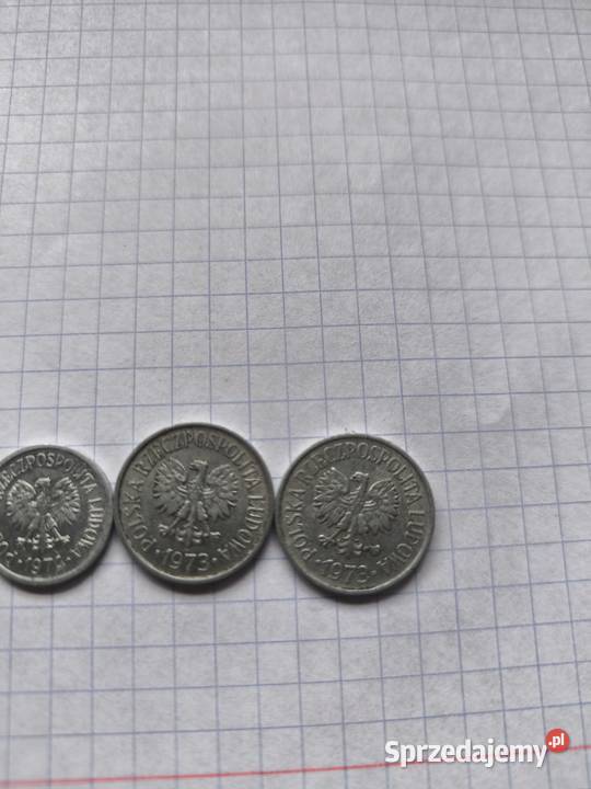 Monety okresu PRL bez znaku mennicy kilka sztuk