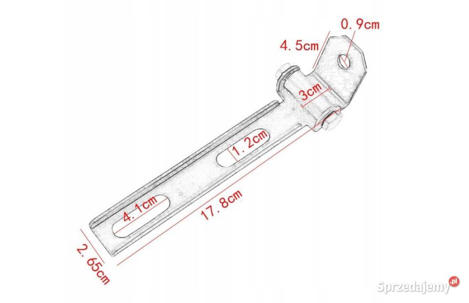 Siedzenie motocyklowe solo z zestawem mocującym Sosnowiec