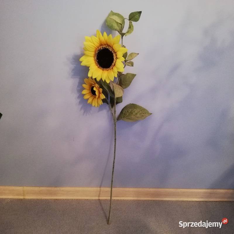 Słoneczniki kwiaty sztuczne kompozycja żółty Sieradz