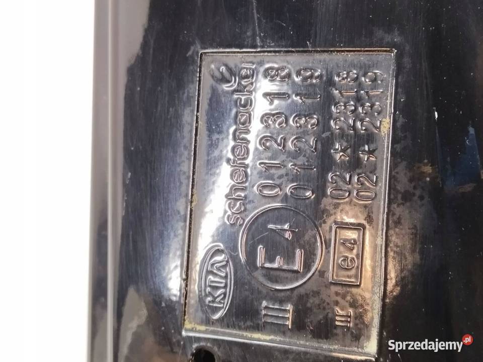 LUSTERKO PRAWE 5PIN EUROPA 012318 Kia Magentis Karoseria