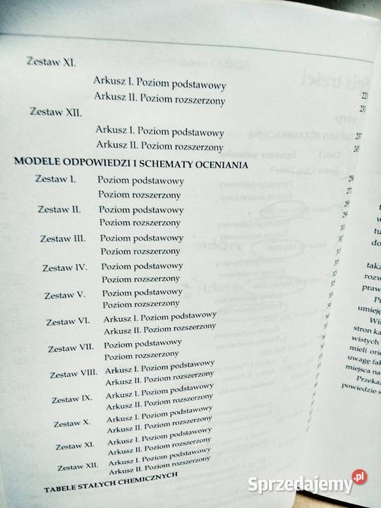 Chemia omega matura pomoce maturalne Warszawa sprzedam