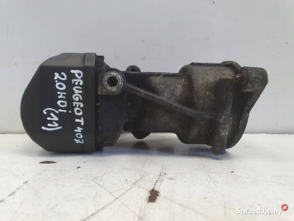 Peugeot 407 20 HDI ZAWÓR EGR 9656612380 Recyrkulacja spalin EGR Rudka