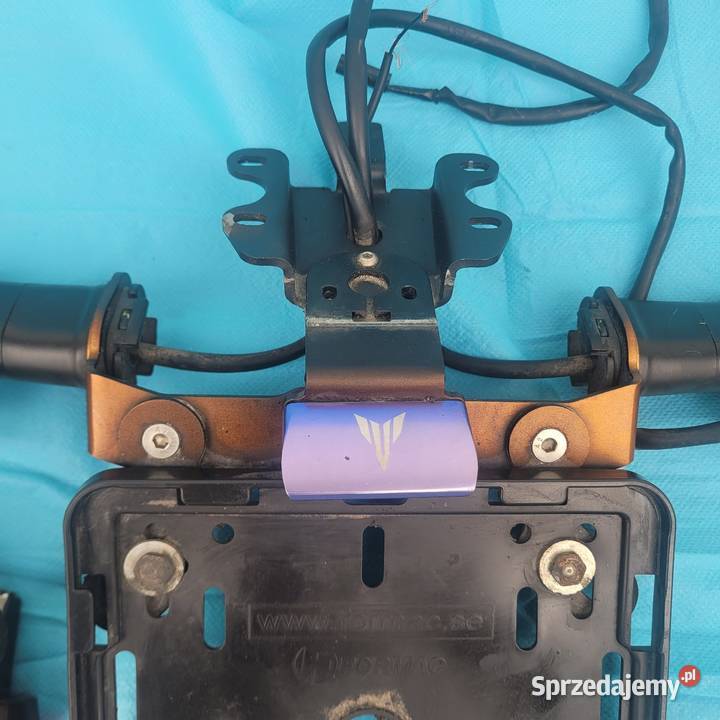 YAMAHA MT 07 lampa tył mocowanie tablicy abs 13 Nowy Tomyśl