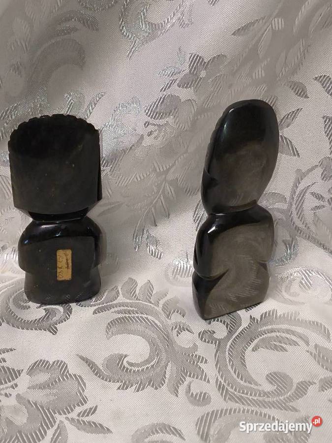 figurki czarny obsydian Chorzew