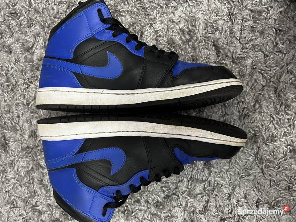 Jordan 1 mid royal blue 28.5cm sprzedam