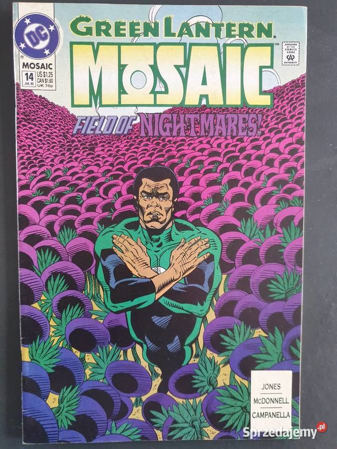 Green Lantern Mosaic 6 komiksów DC USA 1992