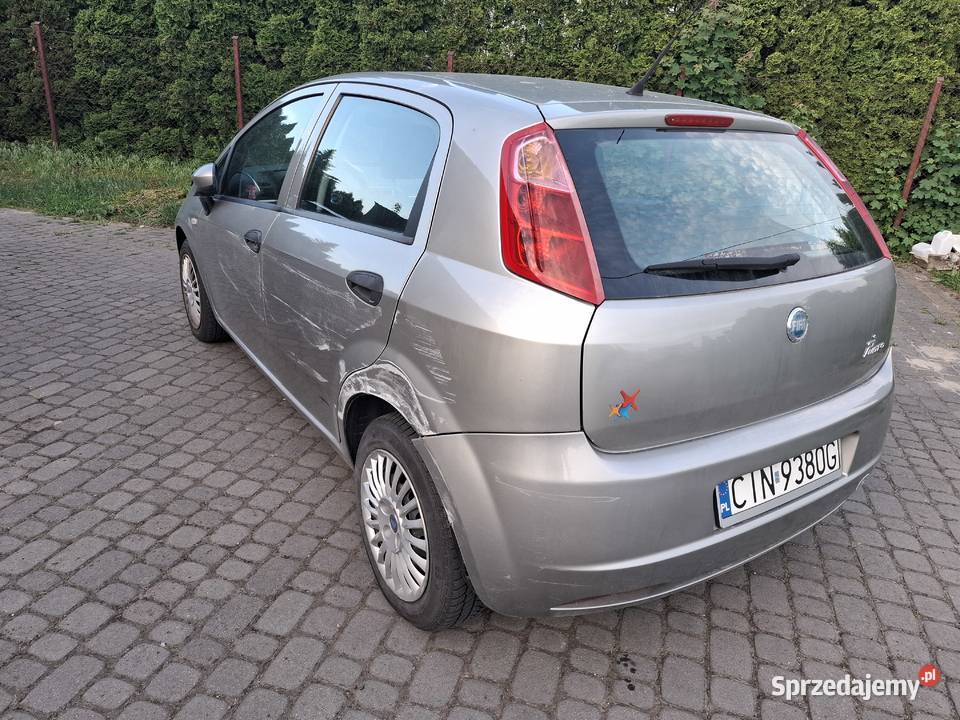 Fiat Grande Punto Sprawna klimatyzacja CD kujawsko-pomorskie Inowrocław sprzedam