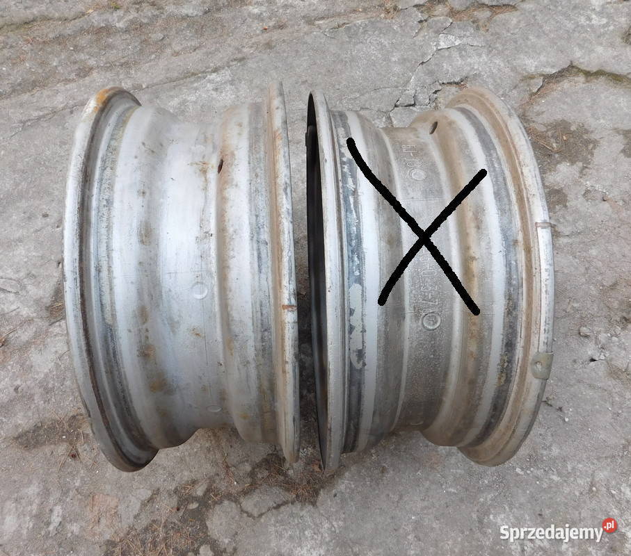 Felga stalowa Fiat 125p Łada niemalowana Średnica 13" Kraków