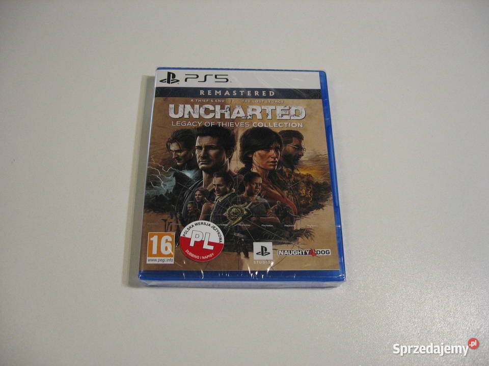 Uncharted Kolekcja Dziedzictwo Złodziei GRA 5 Sony Playstation Opole