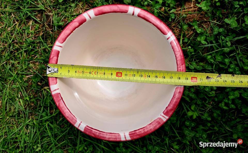 Duża Piękna Ceramiczna Niemiecka Doniczka Ulmer kujawsko-pomorskie