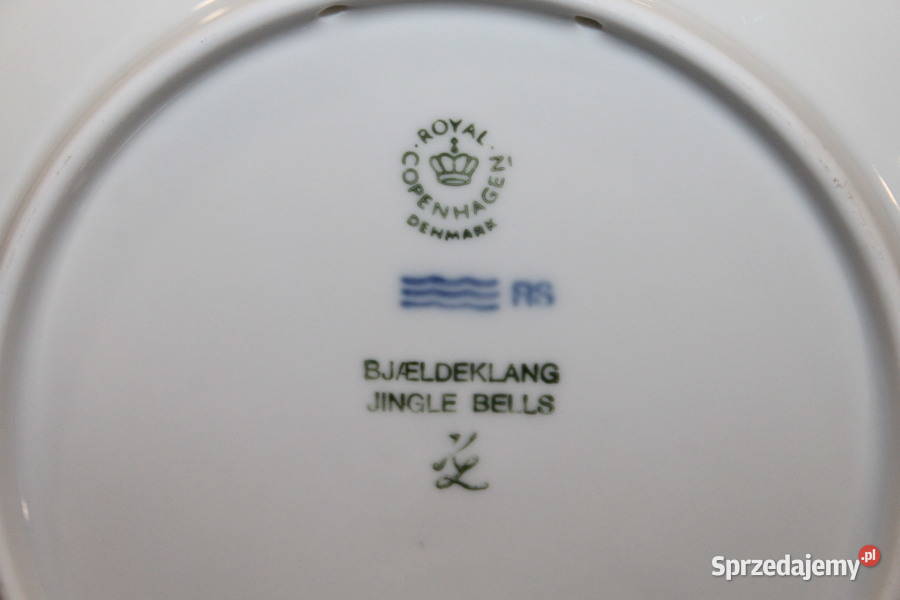 Talerz kolekcjonerski Royal Copenhagen 1984 1012 Szczecin