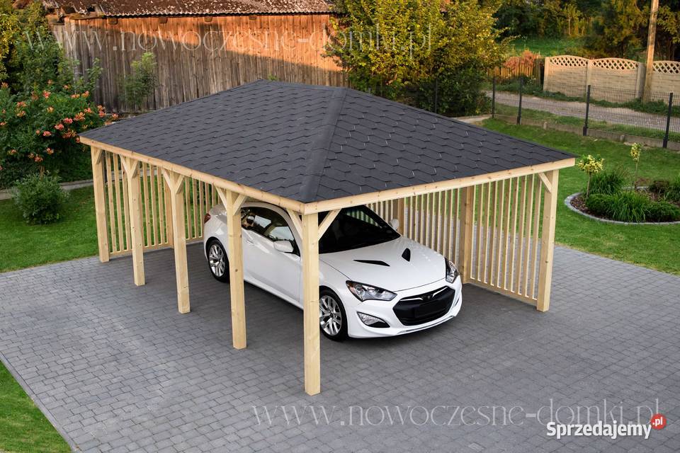 Wiata Samochodowa Drewniana San Ariano 3x5 mazowieckie Warszawa sprzedam