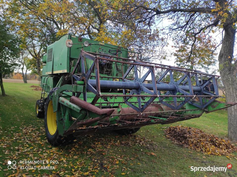 Kombajn zbożowy John Deere 950 na części małopolskie